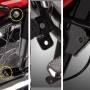 Honda TMX Supremo 3rd Generation Feature : 3 Point Sidecar Attachment 